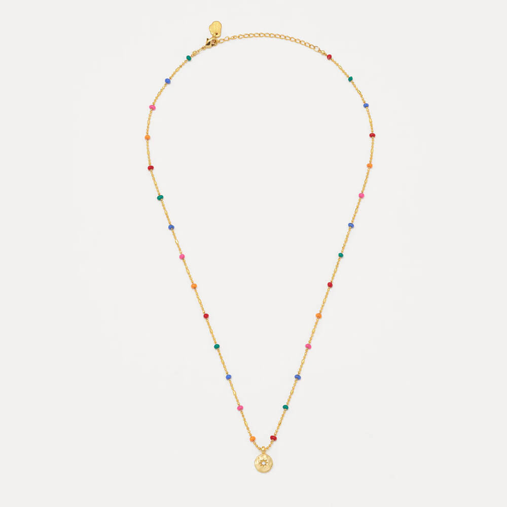 Estella Bartlett Live Colourfully Pendant Necklace