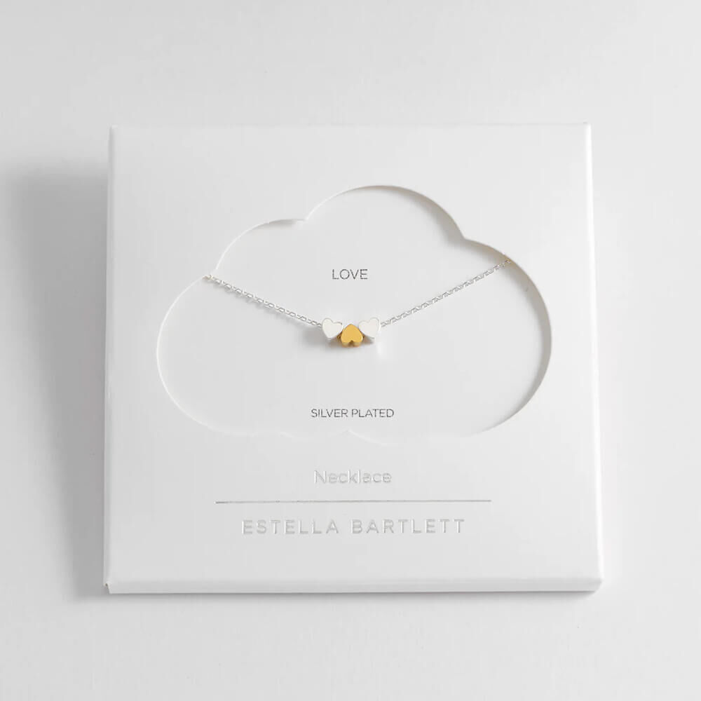 Estella Bartlett Multi Heart Necklace