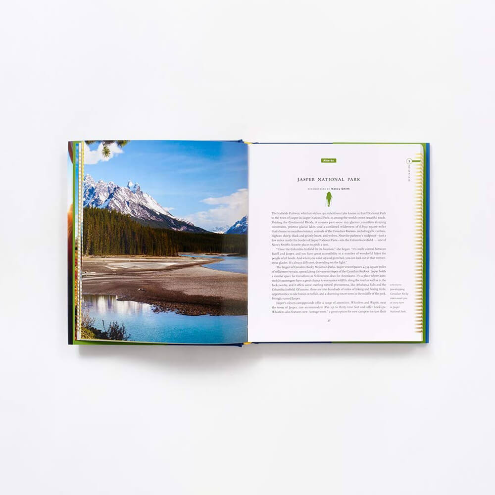 Fifty Places to Camp Before You Die Hardcover Book