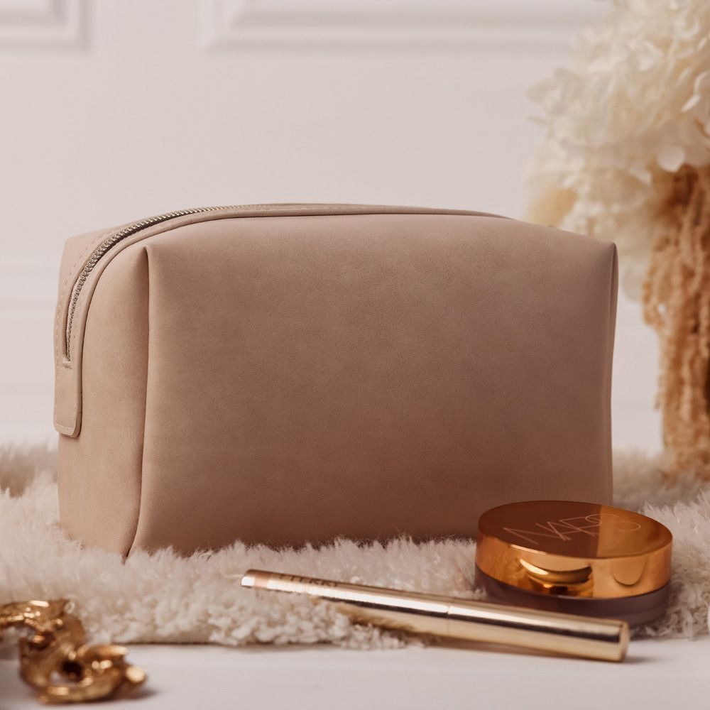 Florre Cosmetic Bag with Printed Internal