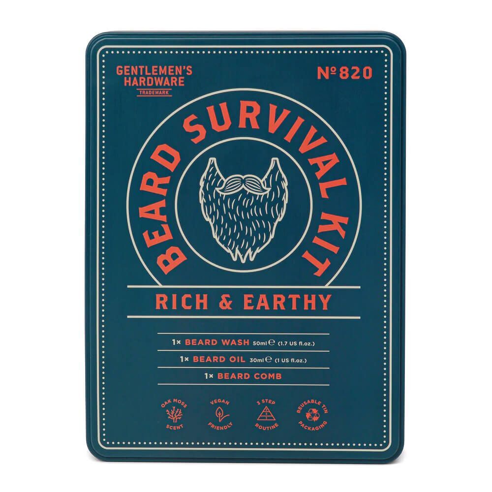 Gentlemens Hardware Beard Survival Kit