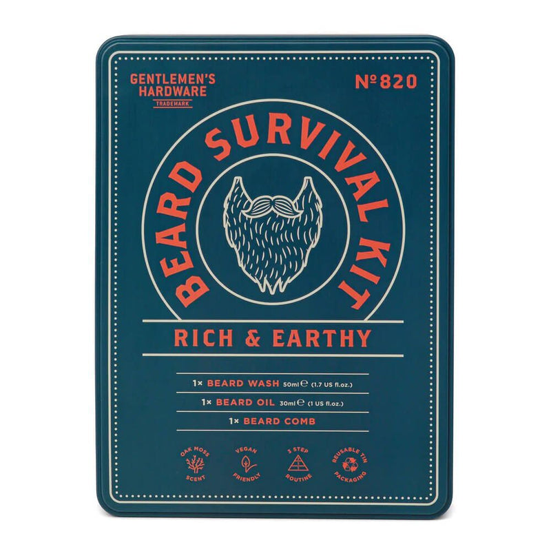 Gentlemens Hardware Beard Survival Kit