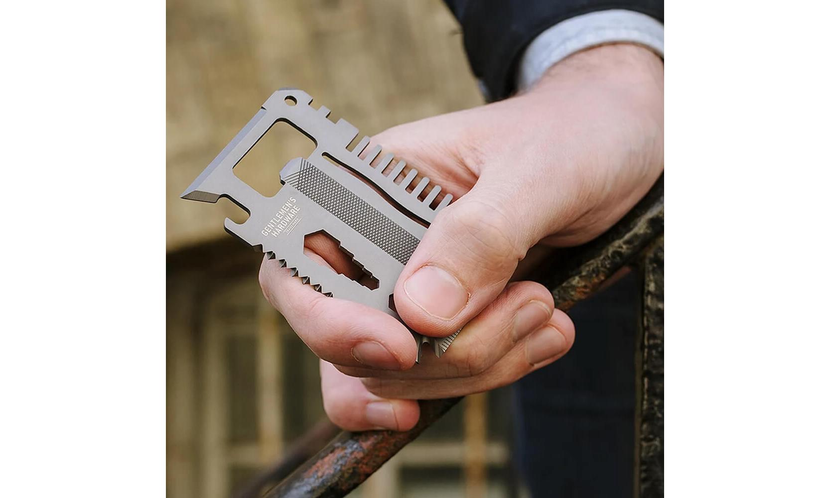 Gentlemens Hardware Titanium Credit Card Tool