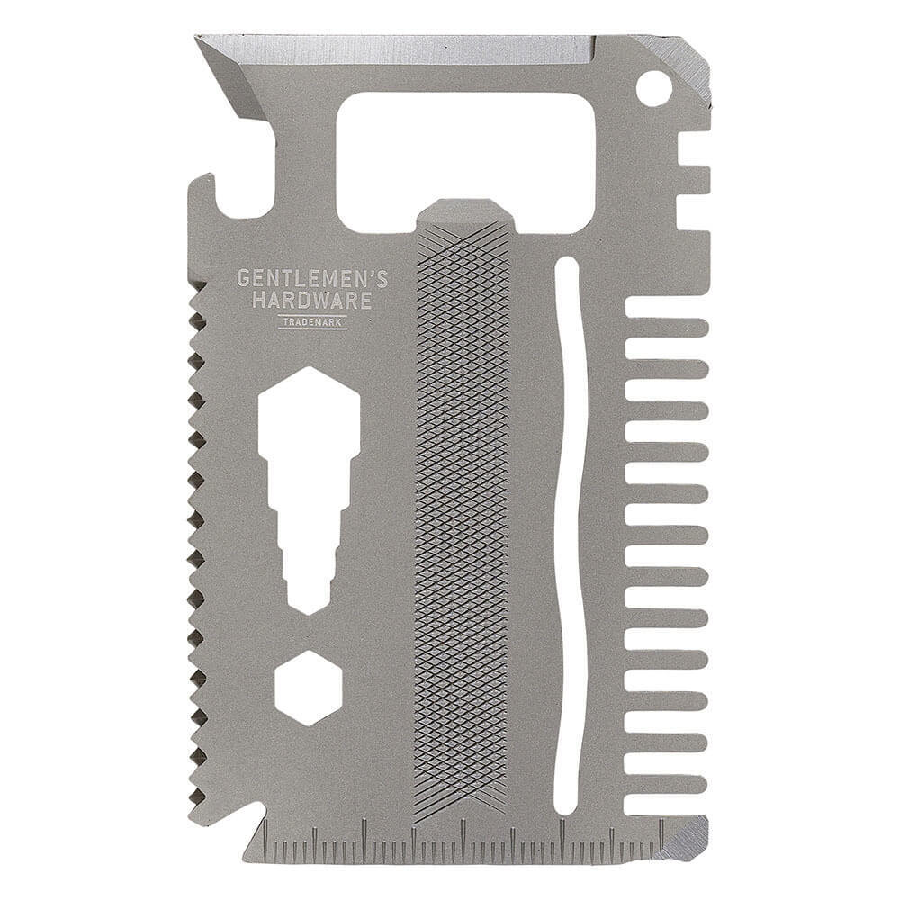Gentlemens Hardware Titanium Credit Card Tool