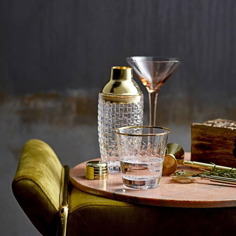 Glass Cocktail Shaker Set