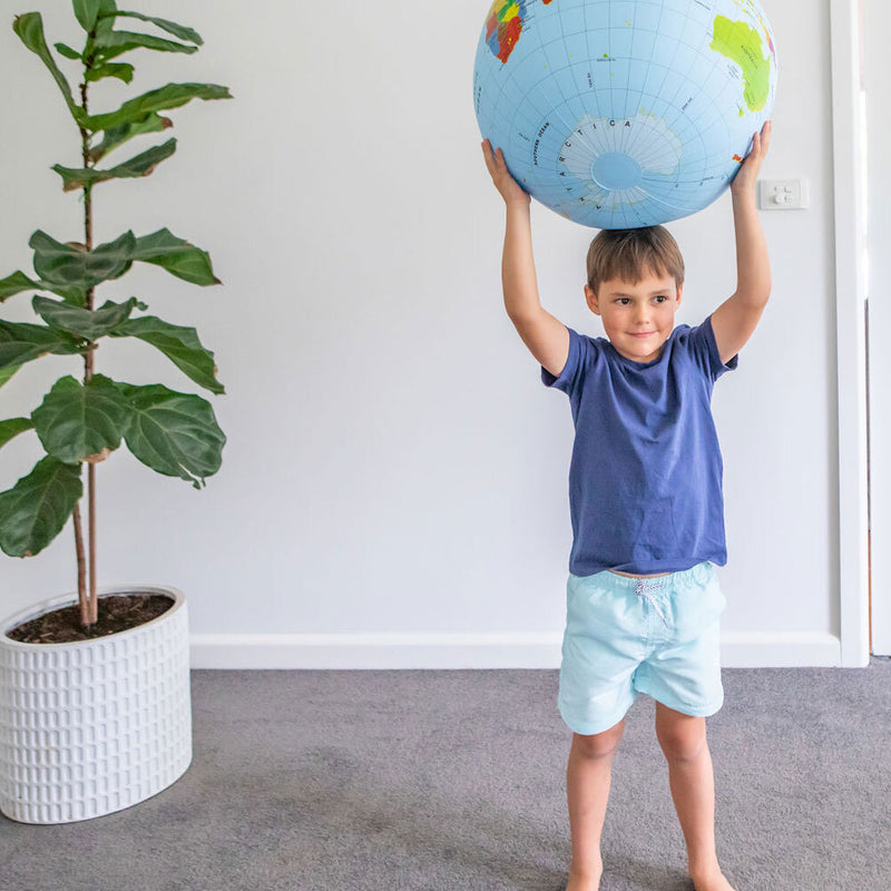Inflatable World Globe