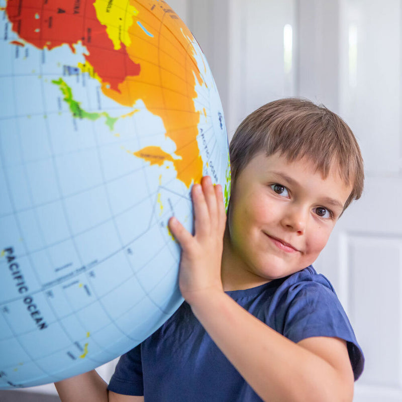 Inflatable World Globe