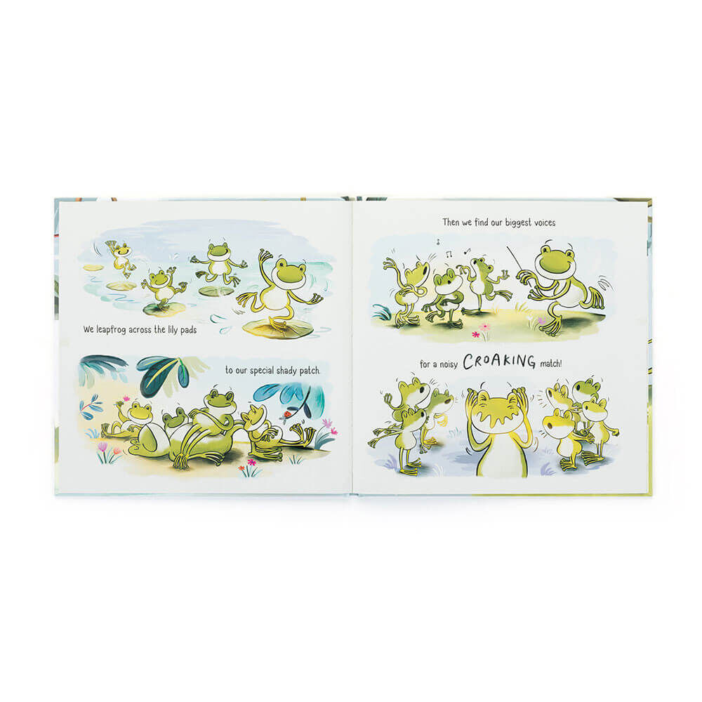 Jellycat A Fantastic Day for Finnegan Frog