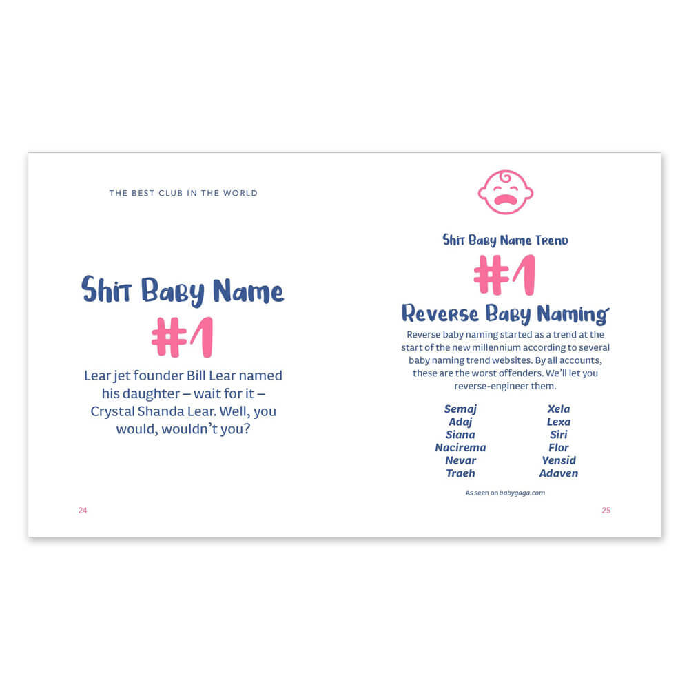 Little Book Of Shit Baby Names