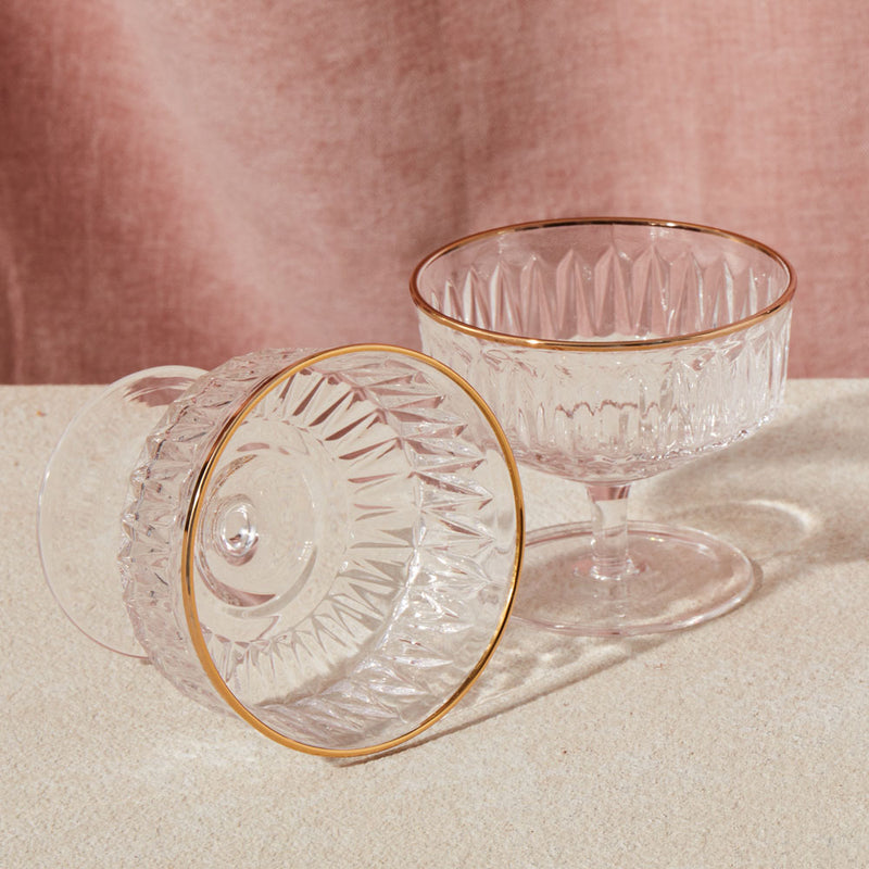 Palermo Champagne Coupes - 2 Pack