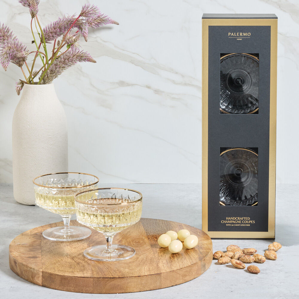 Palermo Champagne Coupes - 2 Pack