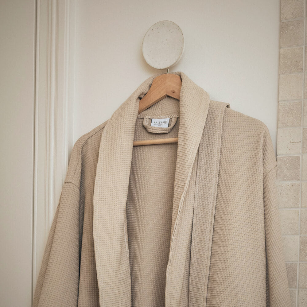 Palermo Home Luxury Cotton Waffle Robe