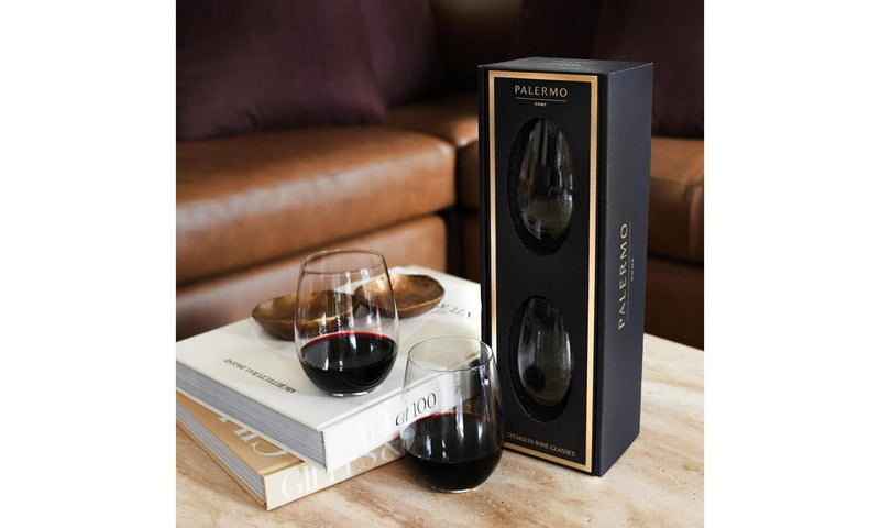 Palermo Home Stemless Wine Glasses