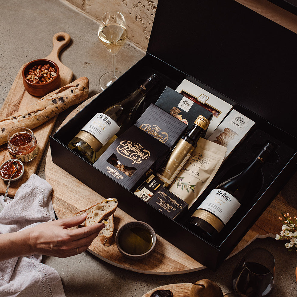 Red & White Nibbles Hamper - Product Detail View 2