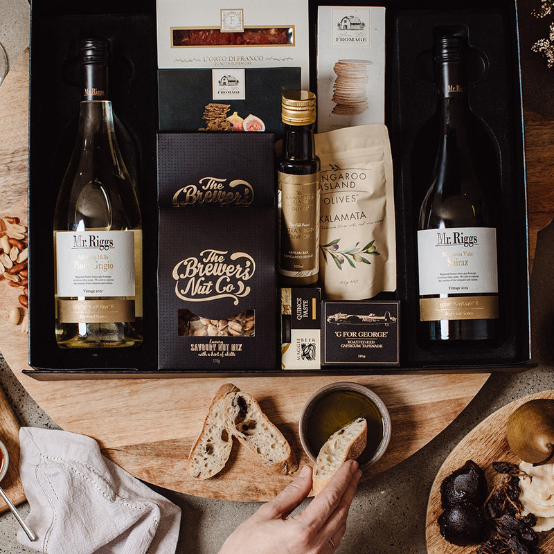 Red & White Nibbles Hamper - Product Detail View 3