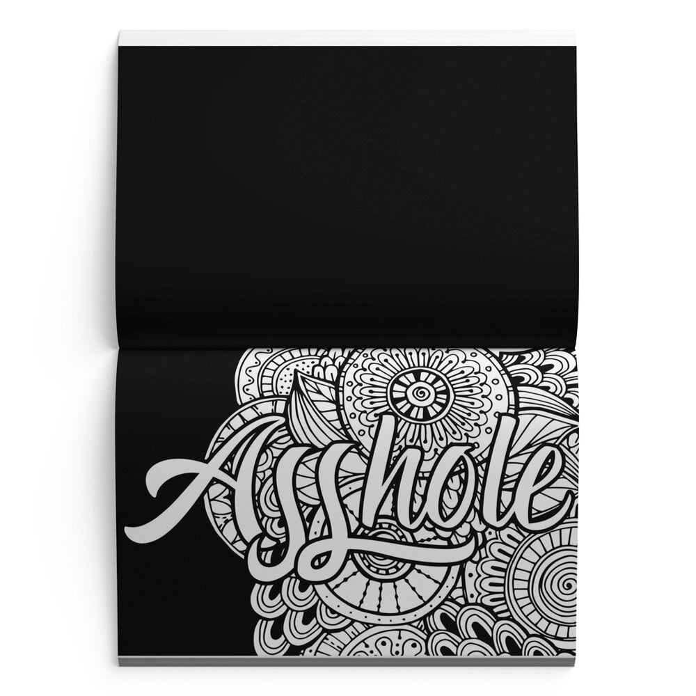 Release Your Anger Insults & Swear Words Adult Colouring