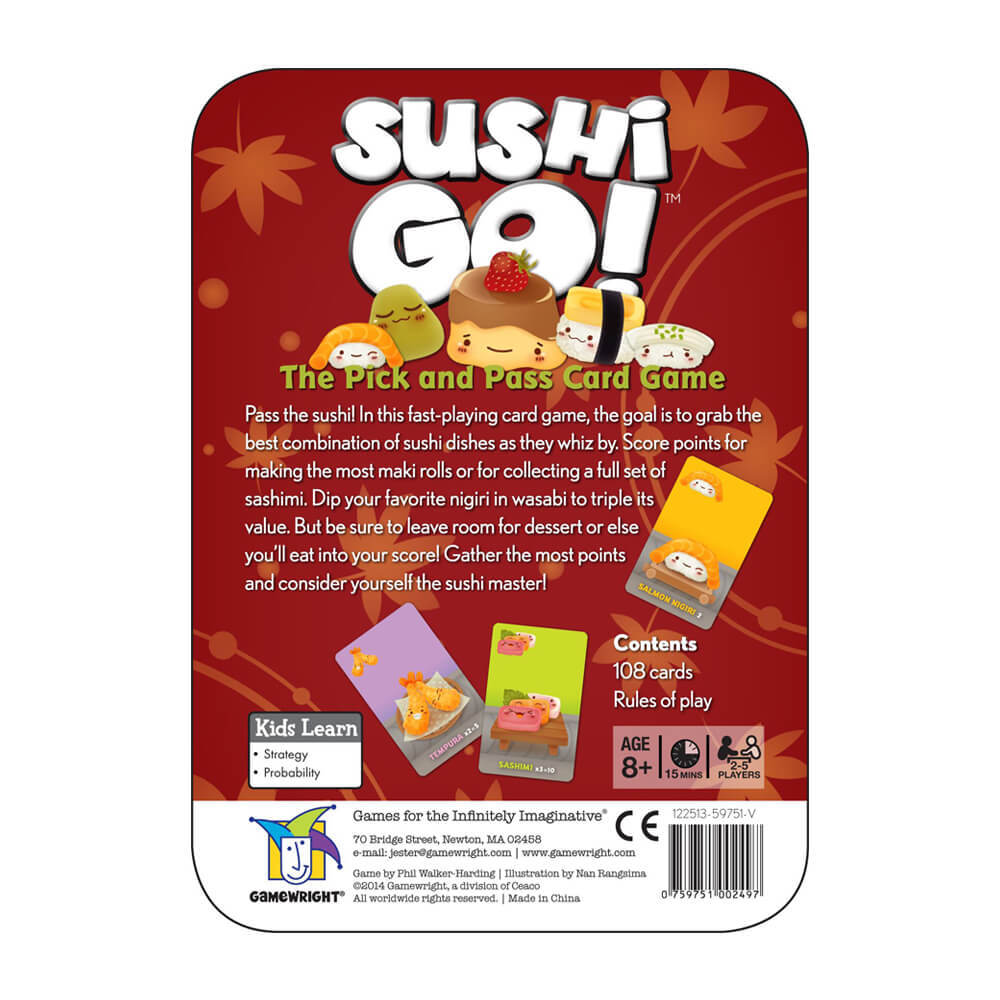 Sushi Go A Pick & Pass Card Game