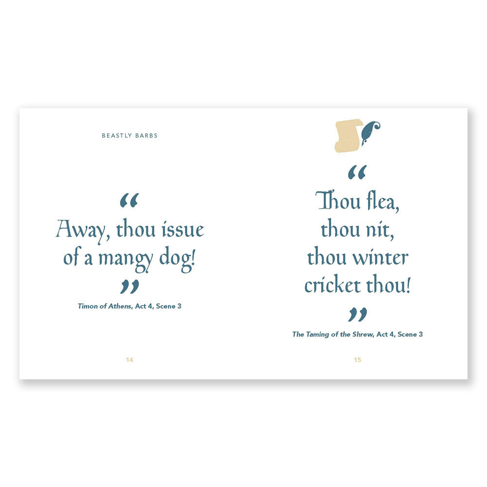 The Little Book of Shakespeares Insults