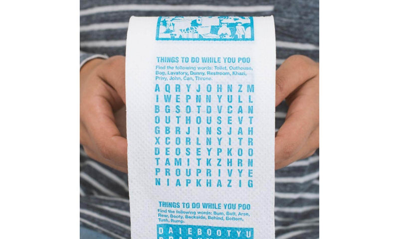 Things To Do While You Poo Toilet Roll