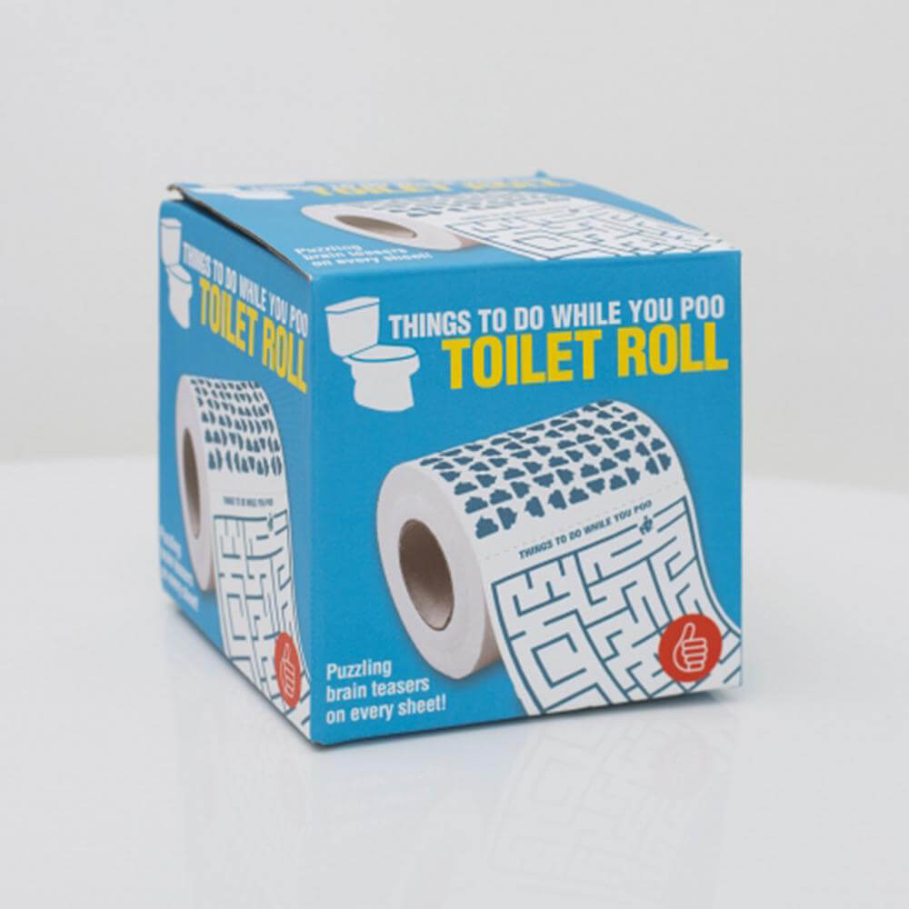Things To Do While You Poo Toilet Roll