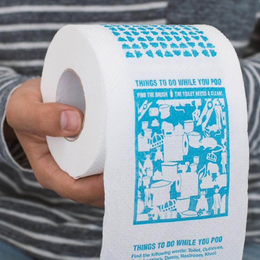 Things To Do While You Poo Toilet Roll