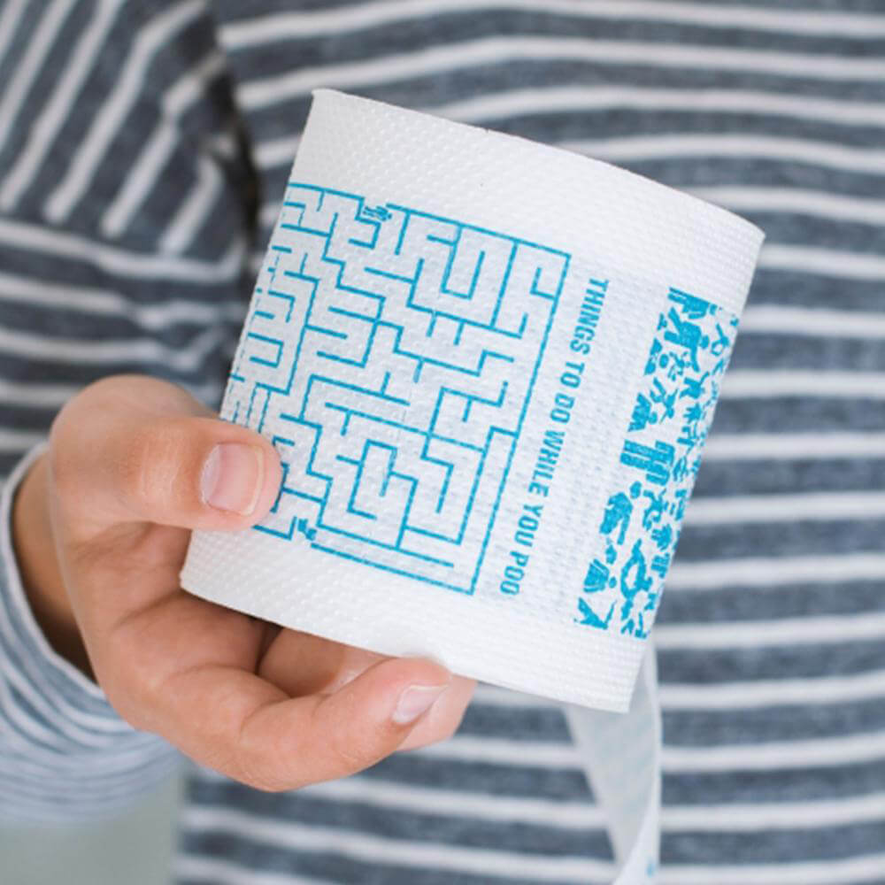 Things To Do While You Poo Toilet Roll